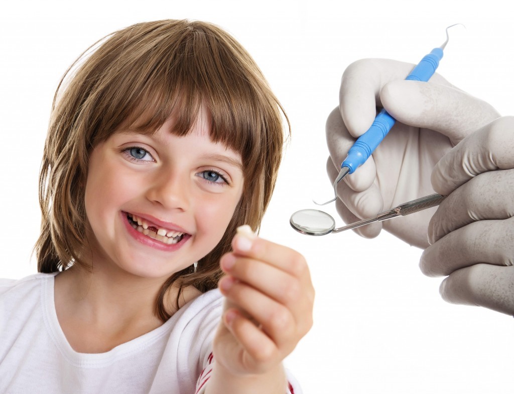 Child After Tooth Extraction