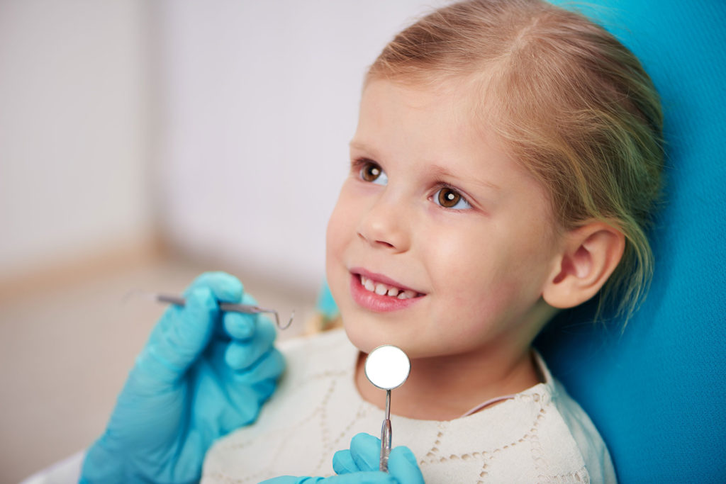 Child Receiving Root Canal Treatment